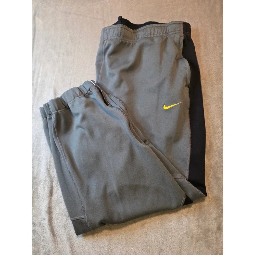 Nike Track Pants Mens XXL Gray Livestrong Dri-FIT Athletic Joggers